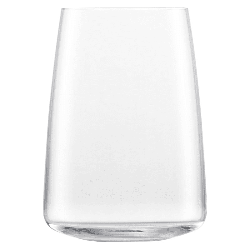 Simplify Set of 2 Crystal Tumblers, 530ml, Clear