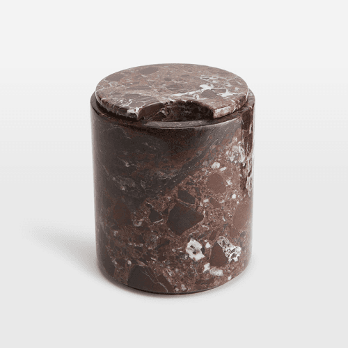Image showing the Pavel Ice Bucket, Red Marble product.