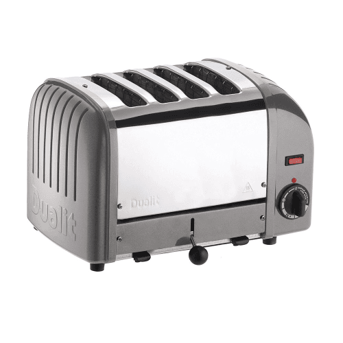 Image showing the Classic Vario 4 slot toaster, Metallic Silver product.