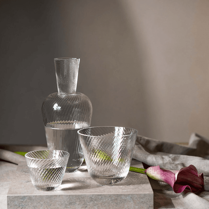 Linea Set of 2 Tumblers, 250ml, Clear