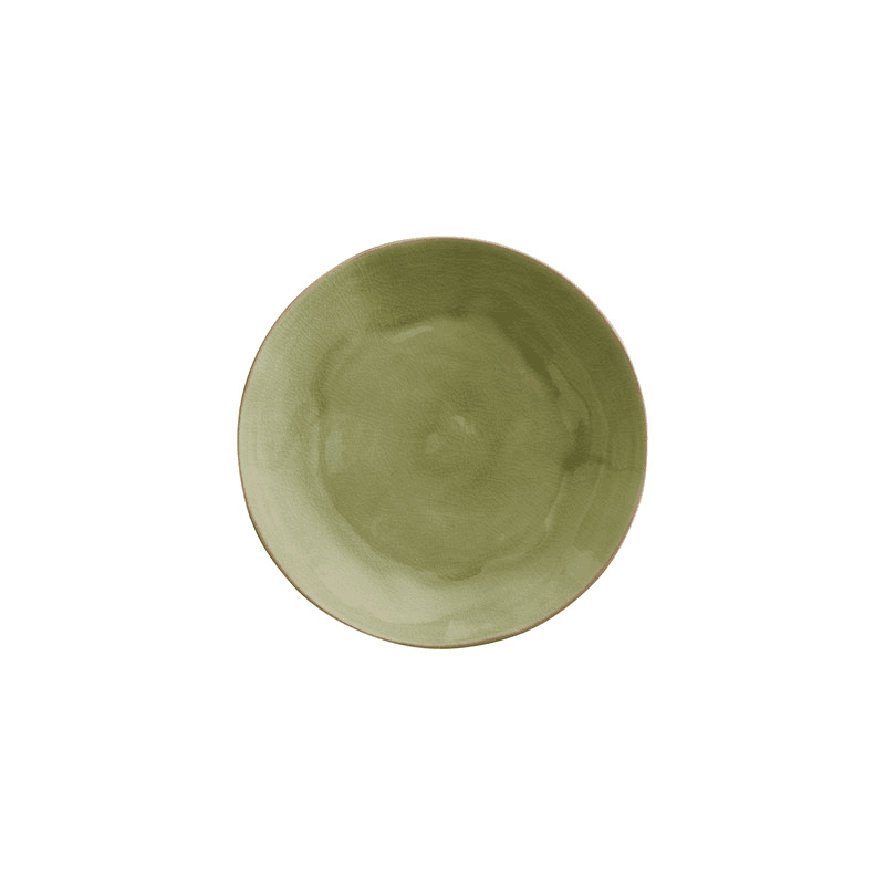 Riviera Set of 6 Dessert Plates, D21.6cm, Vert frais