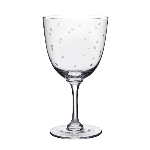Image showing the Stars Set of 6 wine glasses, 250ml, Crystal product.