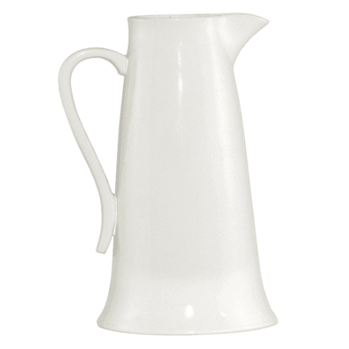 Jug, Tudor Rose, Ivory, Tall, 41cm