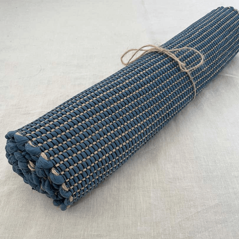 Hazelnut Rug, H60 x W150cm, Dark Blue