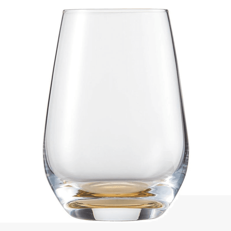 Vina Touch Set of 6 Crystal Tumblers, 385ml, Amber