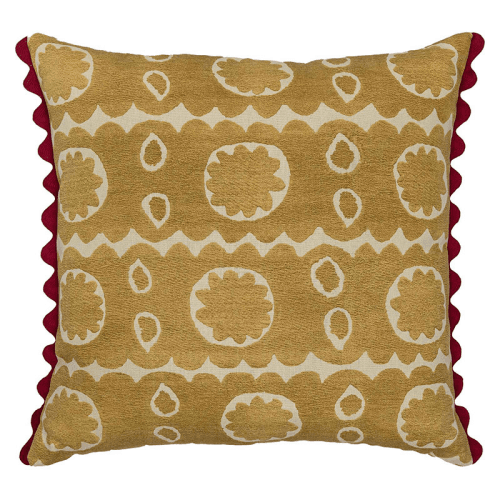 Image showing the Osborne Cushion, 57 x 57cm, Gold product.