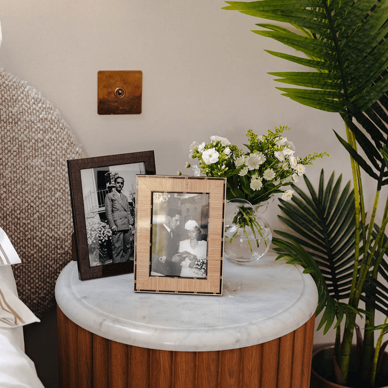 Bianca Photo Frame, 5x7", Walnut