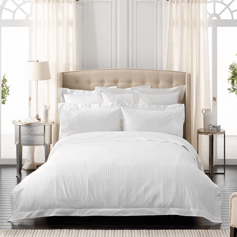 Millennia 1200TC Double duvet cover, 200 x 200cm, Snow