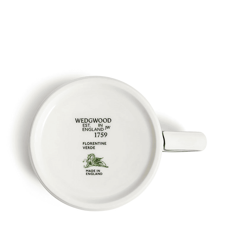 Florentine Mug, 326ml, Verde