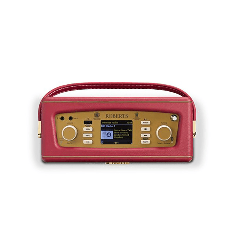 iStream 3L Revival Smart Radio, Berry Red