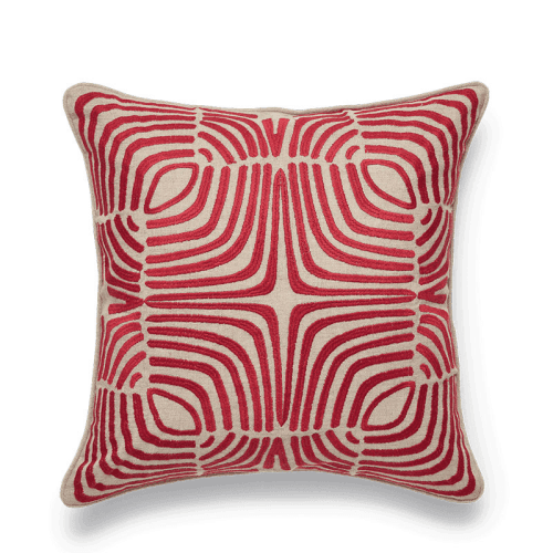Image showing the Salvador Cushion Cover, 51 x 51cm, Red Madder product.