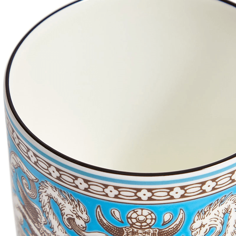 Florentine Mug, 326ml, Turquoise