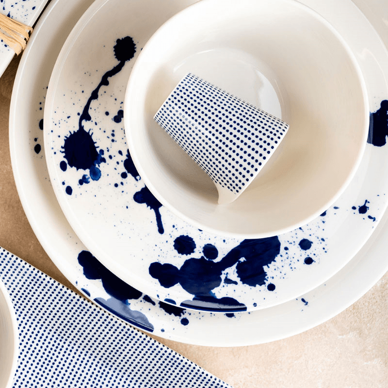 Pacific - Splash Dessert plate, 23cm, Blue