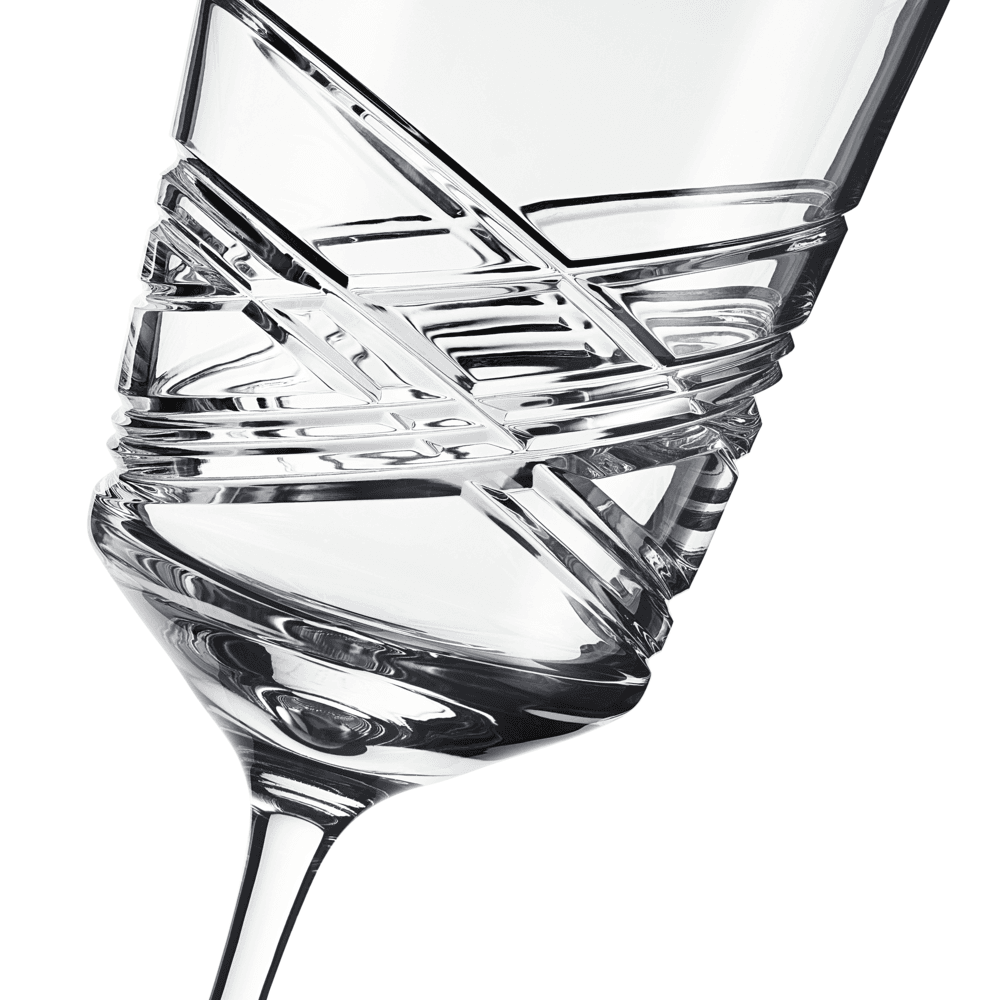 Aran Set of 2 Red Wine Glasses, 475ml, Clear