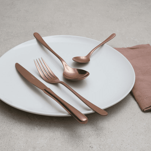 Image showing the Taste 24 Piece Cutlery Set, Vintage Copper product.