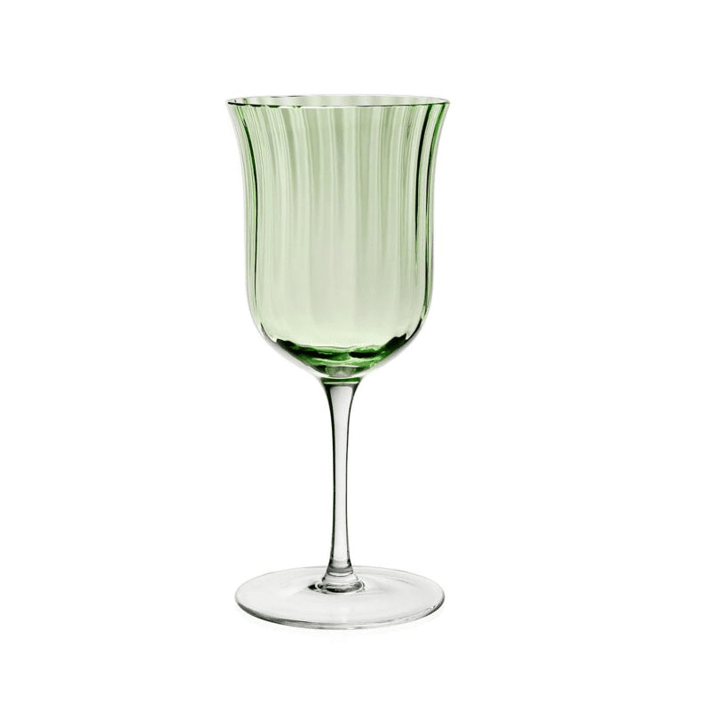 Corinne Water Goblet, 320ml, Green