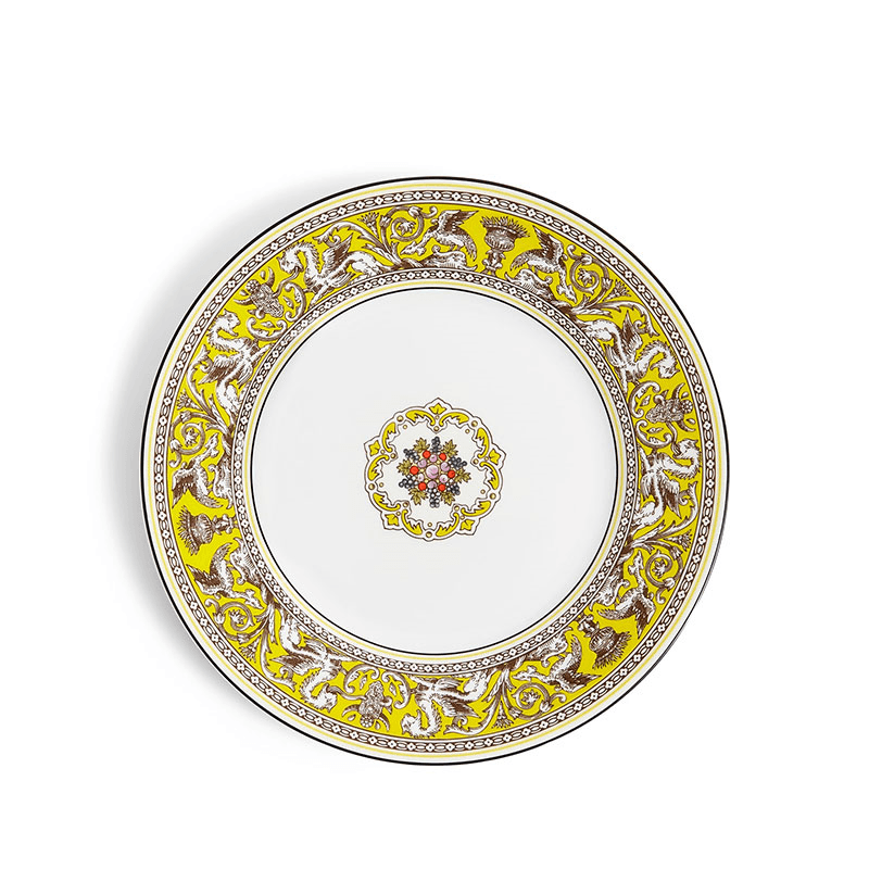 Florentine Plate, D21cm, Citron