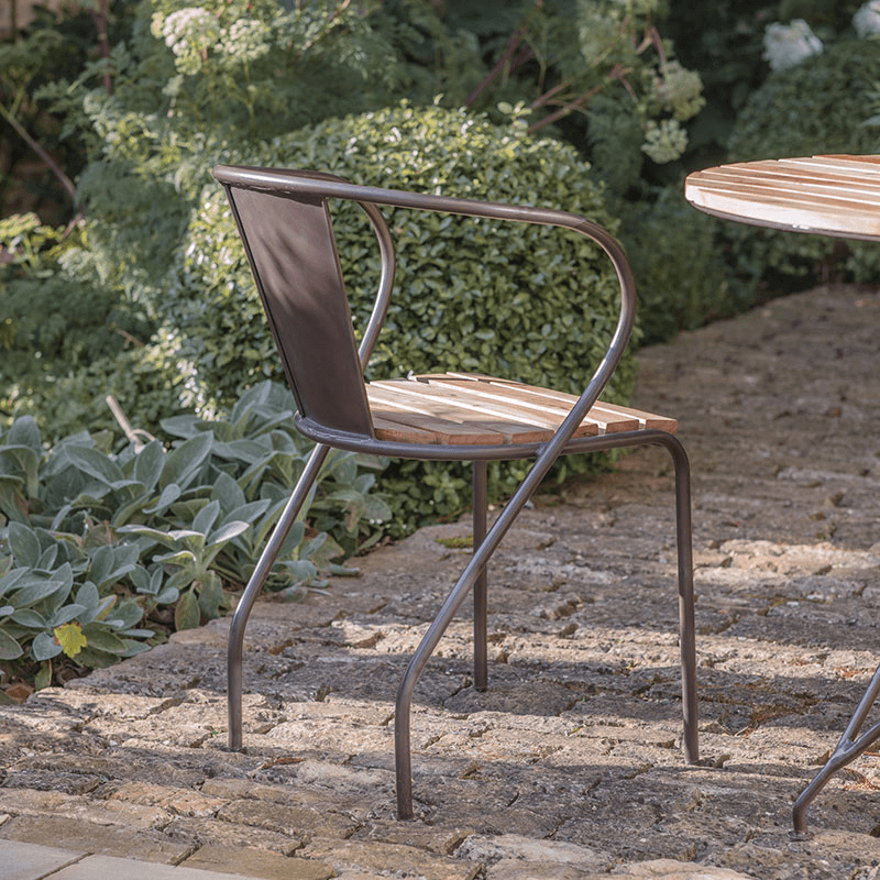 Vivika Outdoor Dining Chair, Natural