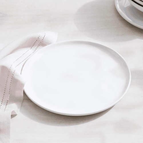 Image showing the Portobello Side Plate, D21cm, White product.