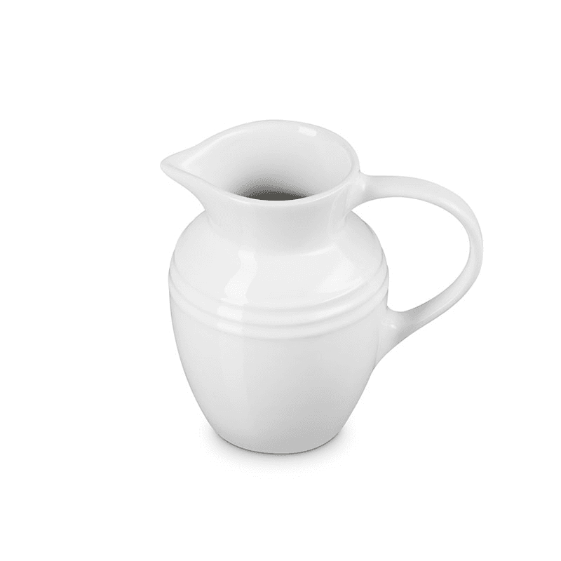 Stoneware Breakfast Jug, 600ml, White