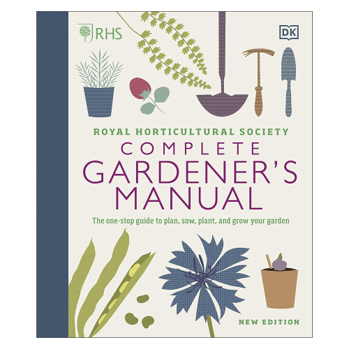 Image showing the RHS Complete Gardener's Manual: The One-stop Guide To Plan, Sow, Plant, & Grow Your Garden product.