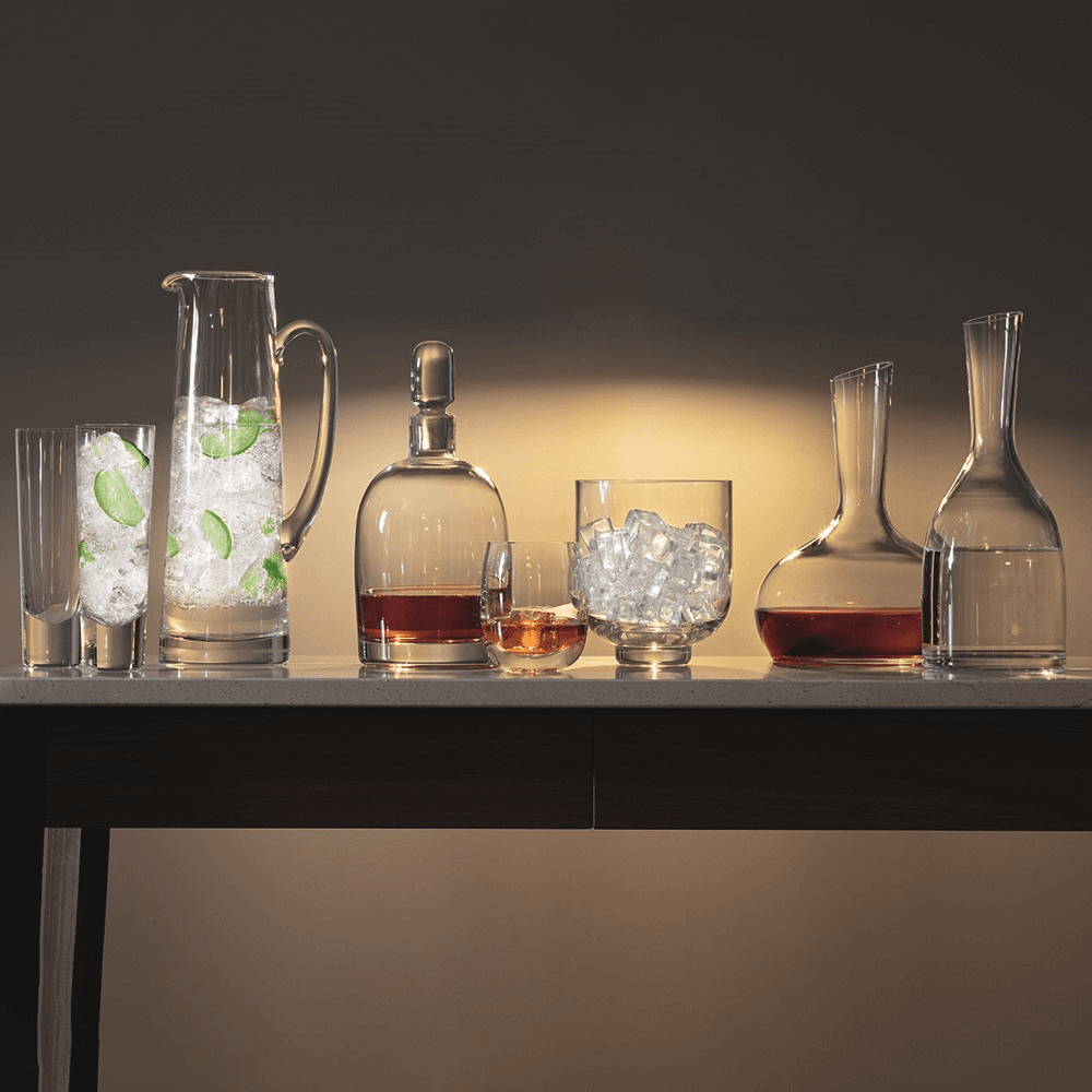Bar Pair of whiskey tumblers, 275ml, clear