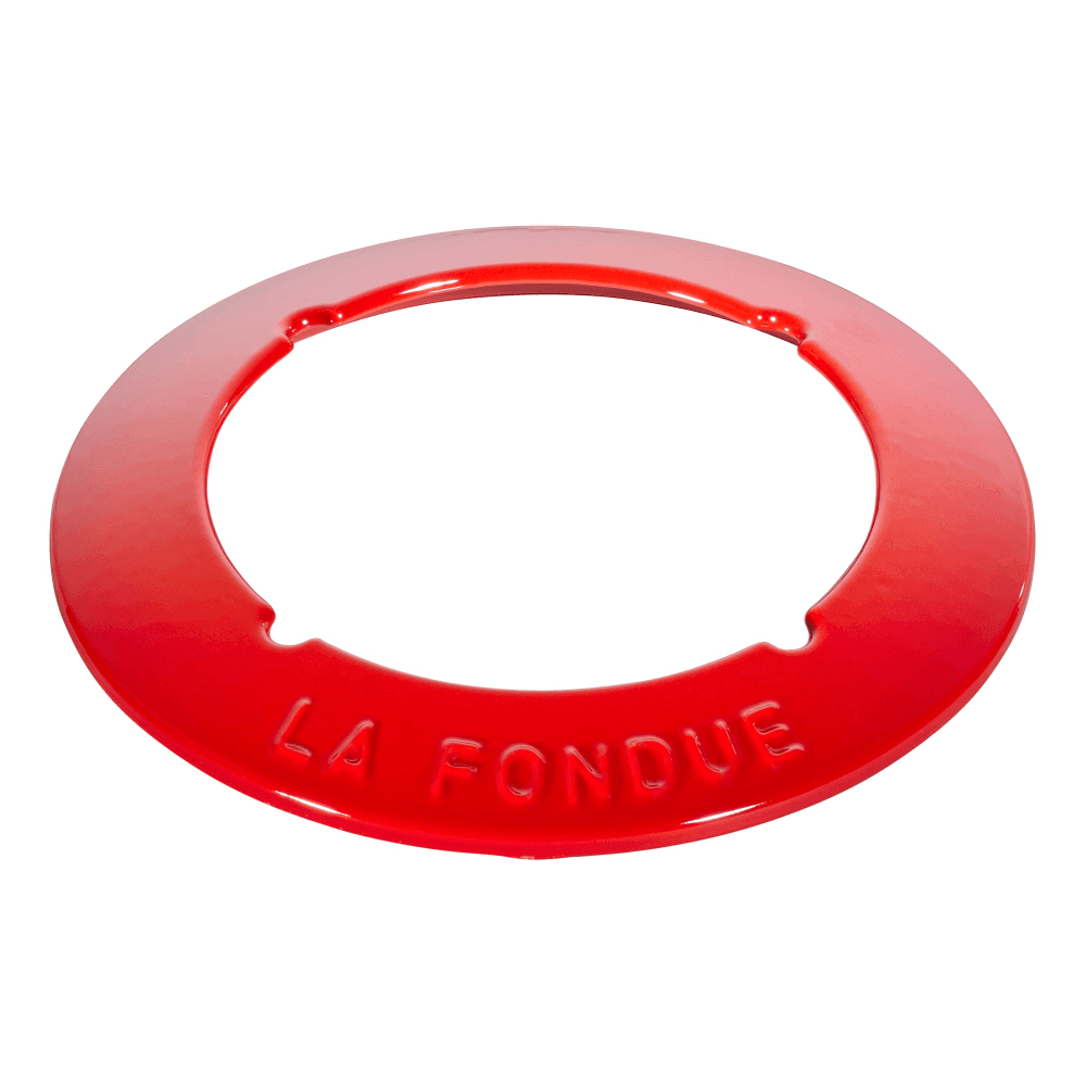 Mini fondue set, 10cm, Cherry