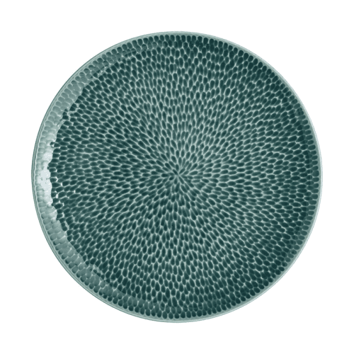 Carve Green Medium Plate, D23cm