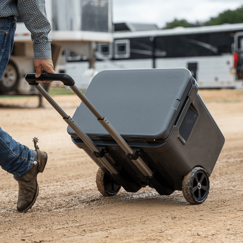 Roadie 60 Wheeled Cooler, H52cm, Charcoal