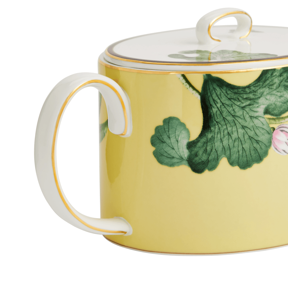 Wonderlust Waterlily Teapot, 1L, Yellow/Floral