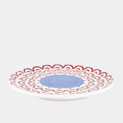 Image showing the Sicily Plate, D28cm, Red product.