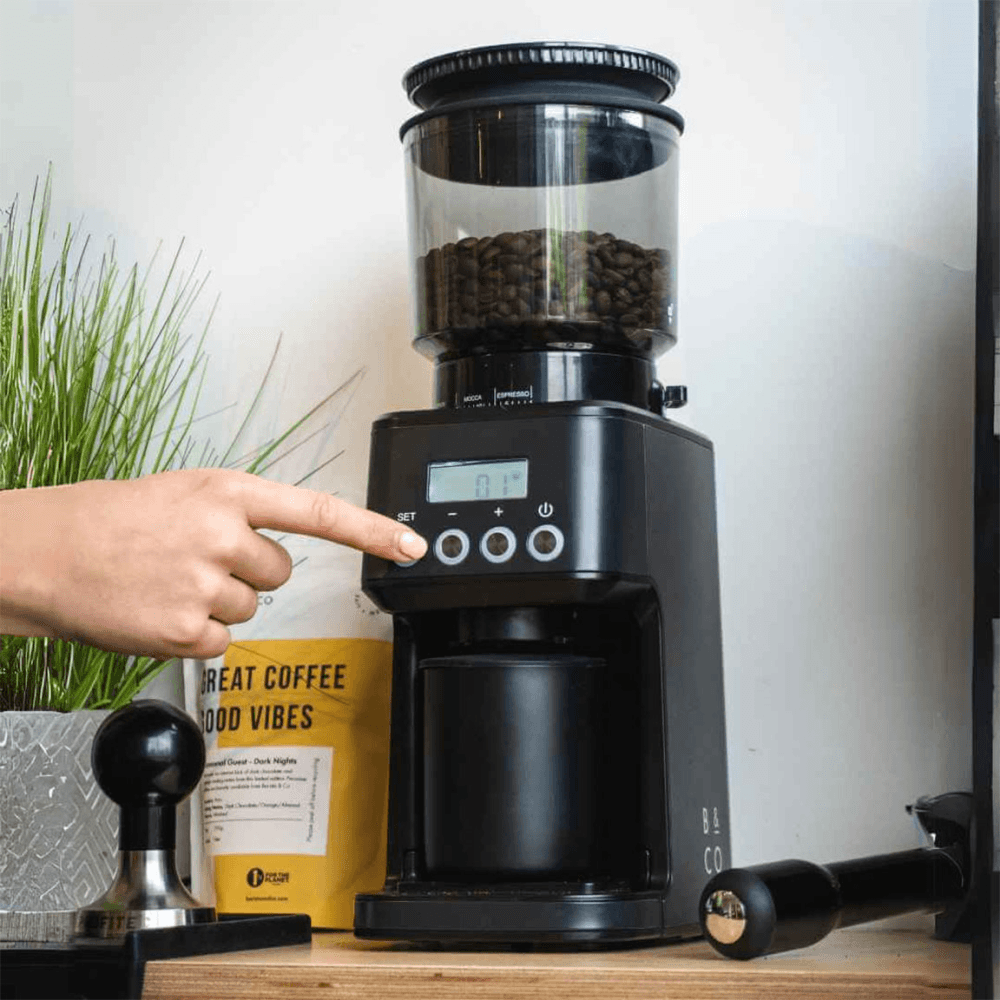 Barista Core Electric Coffee Grinder, Black