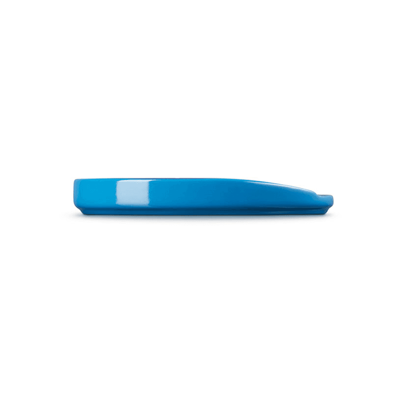 Stoneware Oval Spoon Rest, Azure