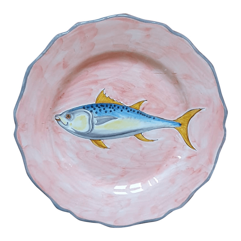 Fish Plate, D28cm, Pink