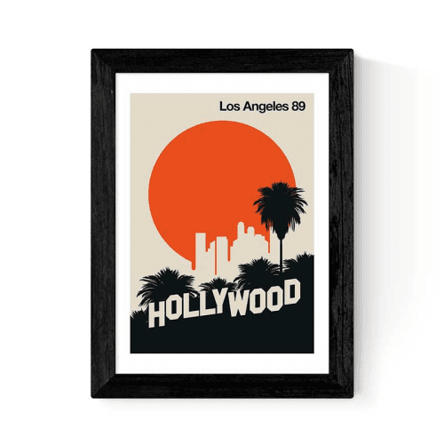 Image showing the Bo Lundberg Hollywood 89 Print, Red product.