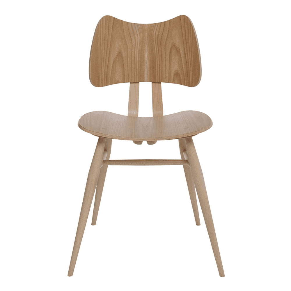 Originals Butterfly Chair, L.Ercolani by Ercol, H82 x W53 x D46cm, Natural