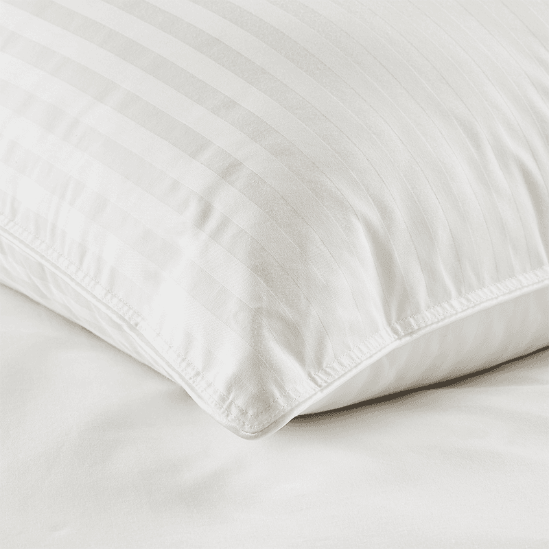 Hungarian Goose Down Medium Support Pillow, Super King, No Colour
