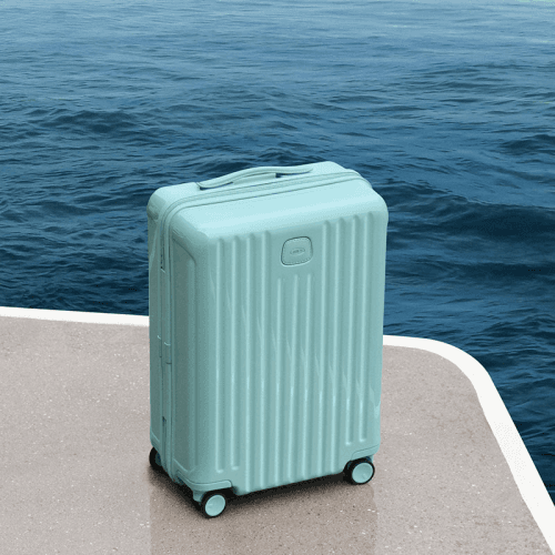 Image showing the Positano Suitcase, H78 x W31 x L53cm, Light Blue product.