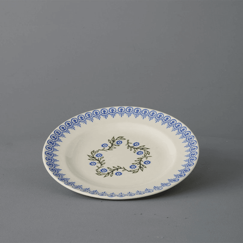 Floral Garland Plate, 25cm