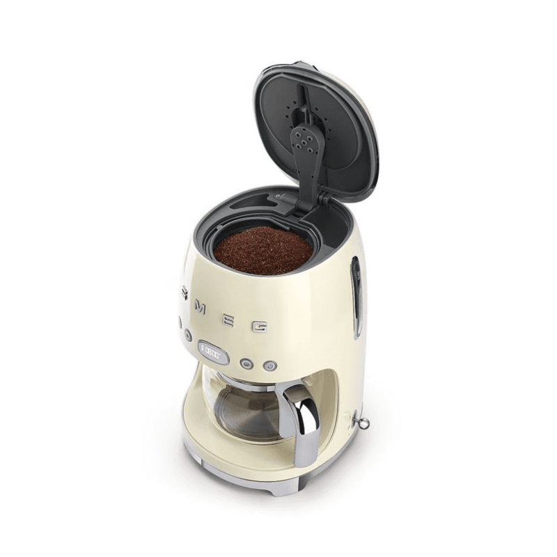 Drip Filter Coffee Machine, 1.4L, Cream