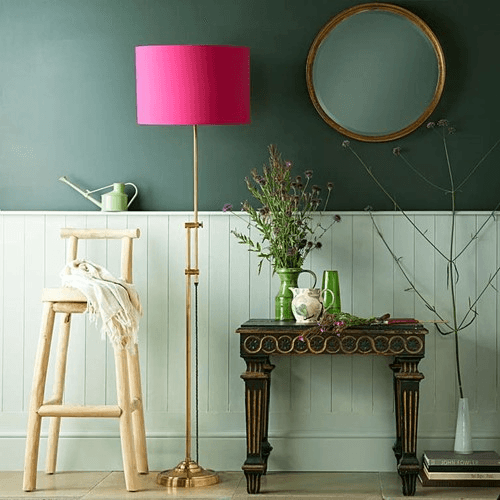 Slider Floor lamp - base only, Brass
