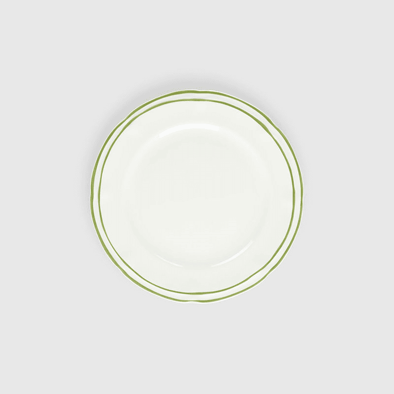 Provence Set of 4 Starter Plates, D21cm, Green