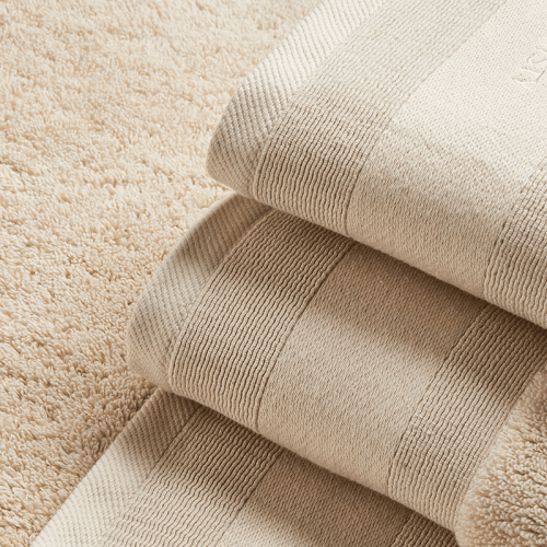 Image showing the Signature Turkish Bath Sheet, 90 x 160cm, Sand product.