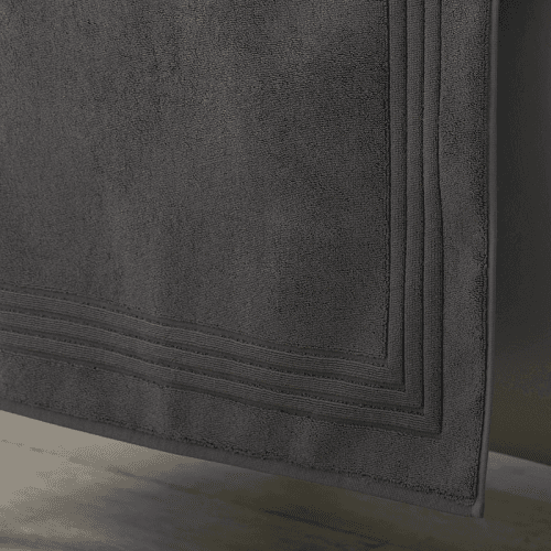 Image showing the Luxury Egyptian Cotton Bath Mat, Large, Slate product.