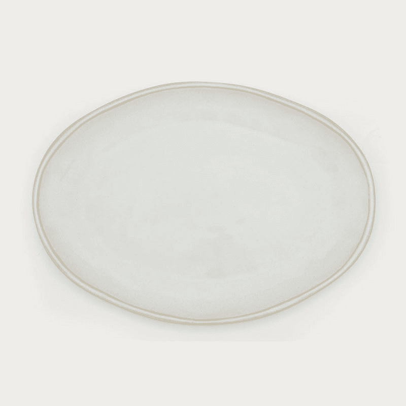 Clovelly Turkey Platter, 40.5cm, White