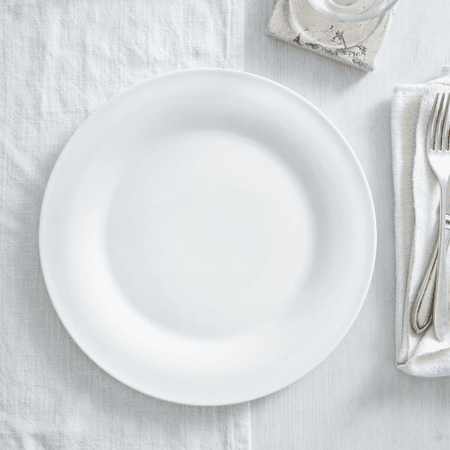 Image showing the Symons Dinner plate, 28cm, White Bone China product.