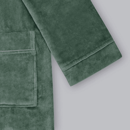 Image showing the Sati Bath Robe, Large, Green product.