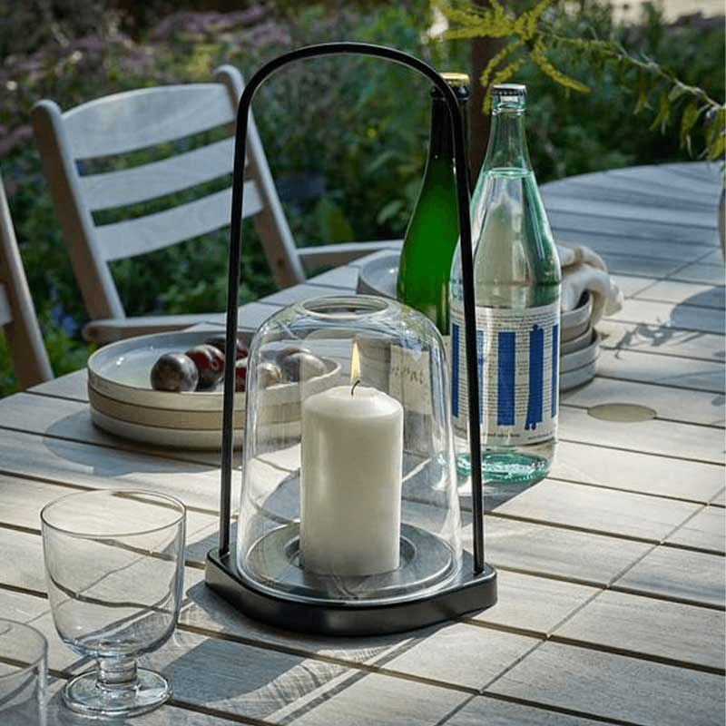 Bell Lantern, L25.5 x W30 x H55.5cm, Anthracite