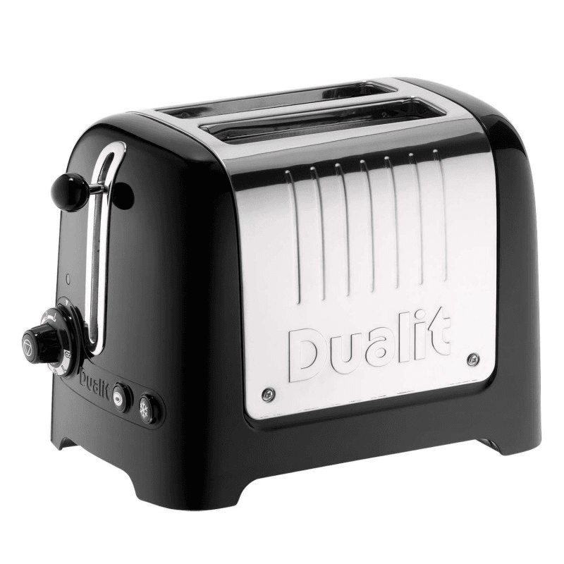 Lite 2 slot toaster, Black