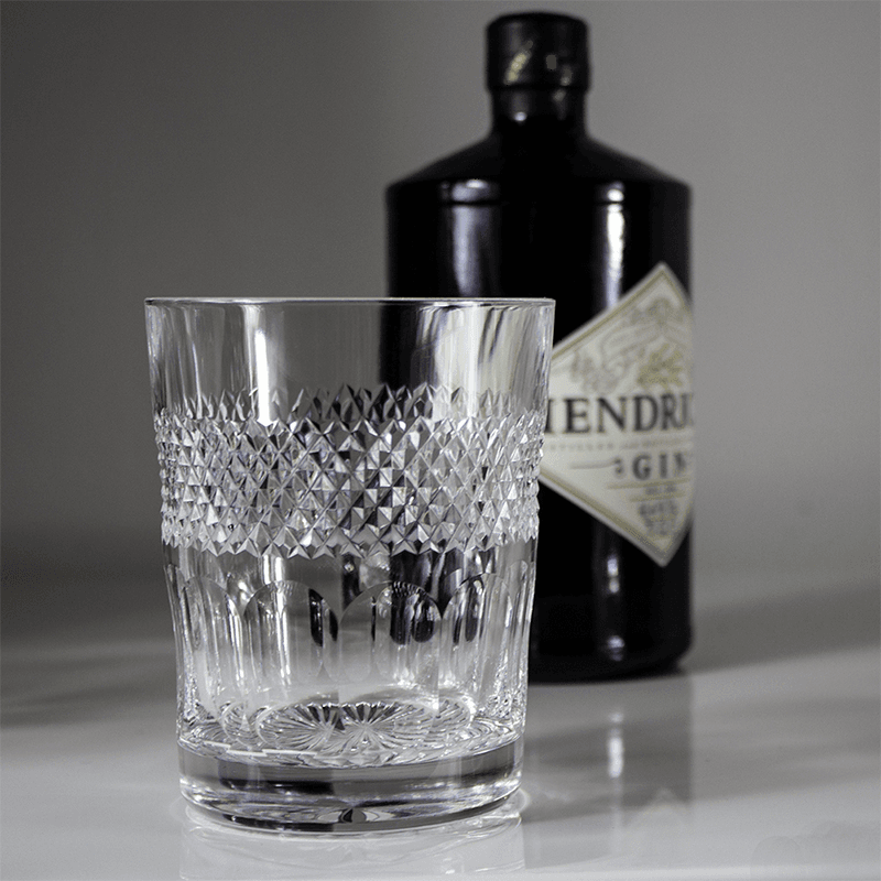 Diamonds Set of 2 Tumblers, 380ml, Clear